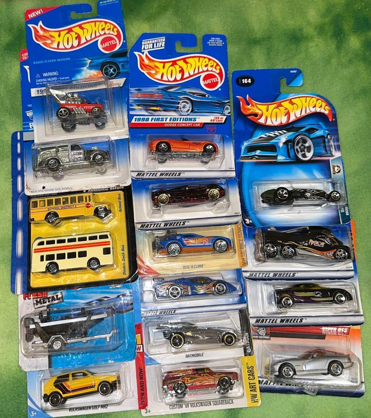 16 NIP Hot wheels/Maisto/ Matchbox cars