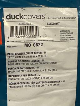 New Duck Covers Patio Chaise Lounge Chair Cover