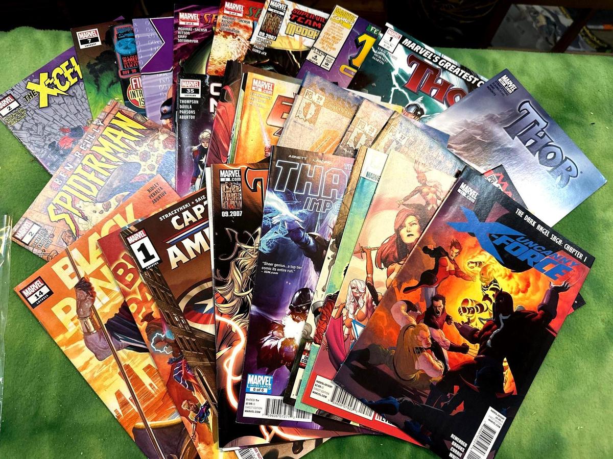 30 Marvel Comic Books