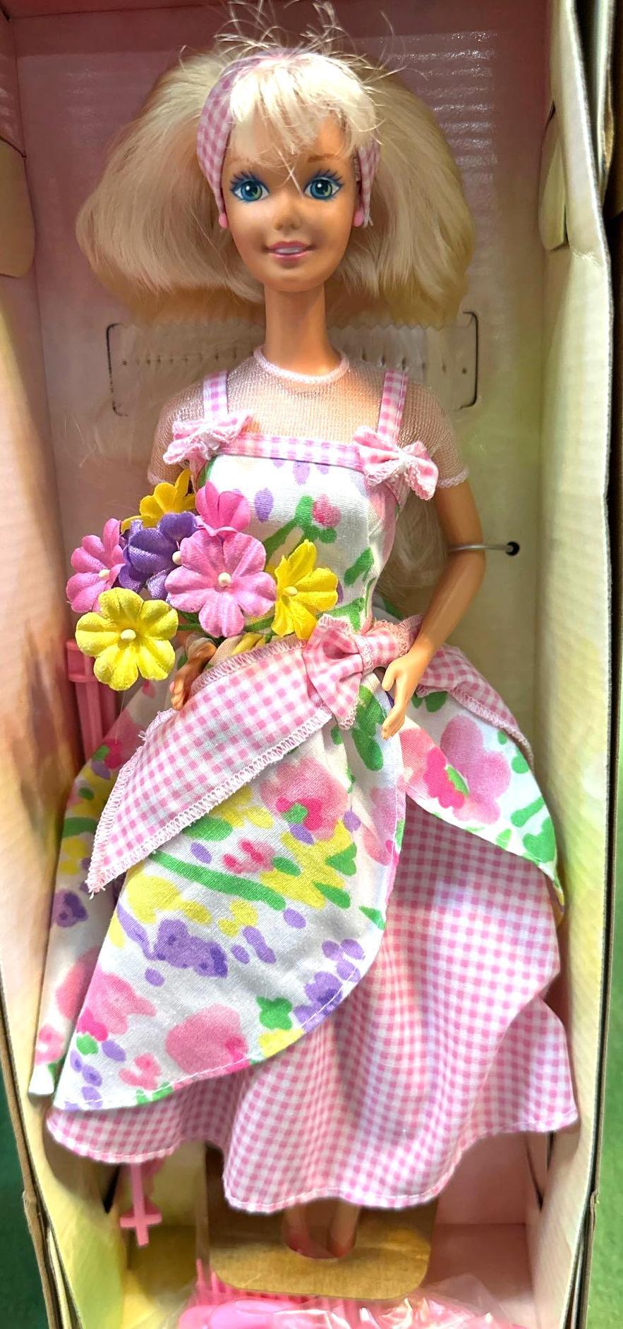 NIB 1996 Spring Petal Barbie Doll