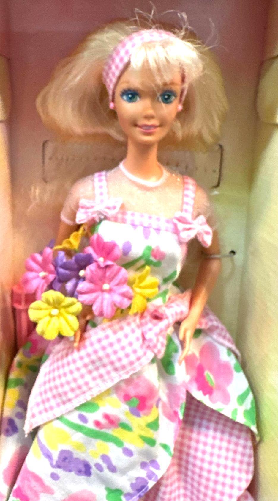 NIB 1996 Spring Petal Barbie Doll