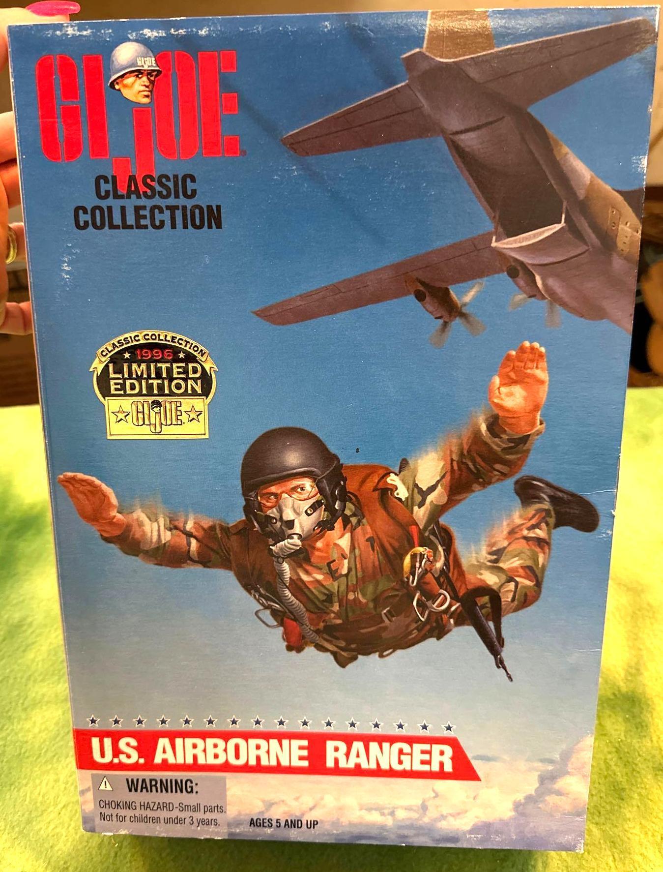 NIB 1996 GI Joe Limited Edition Airborne Ranger