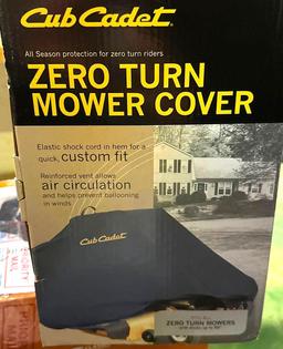 NIB Cub Cadet Zero Turn Mower Cover - fits Mowers with Decks up to 60"