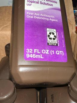 5 New 32 fl. OZ Bottles of Hydrogen Peroxide