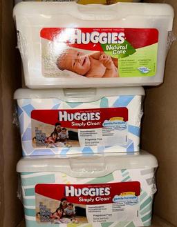 8 New Bins of Baby Wipes