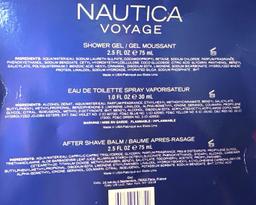 New Nautica Voyage Fragrance Gift set