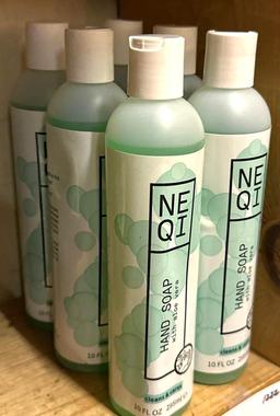 6 New Bottles of NEQI Hand Soap