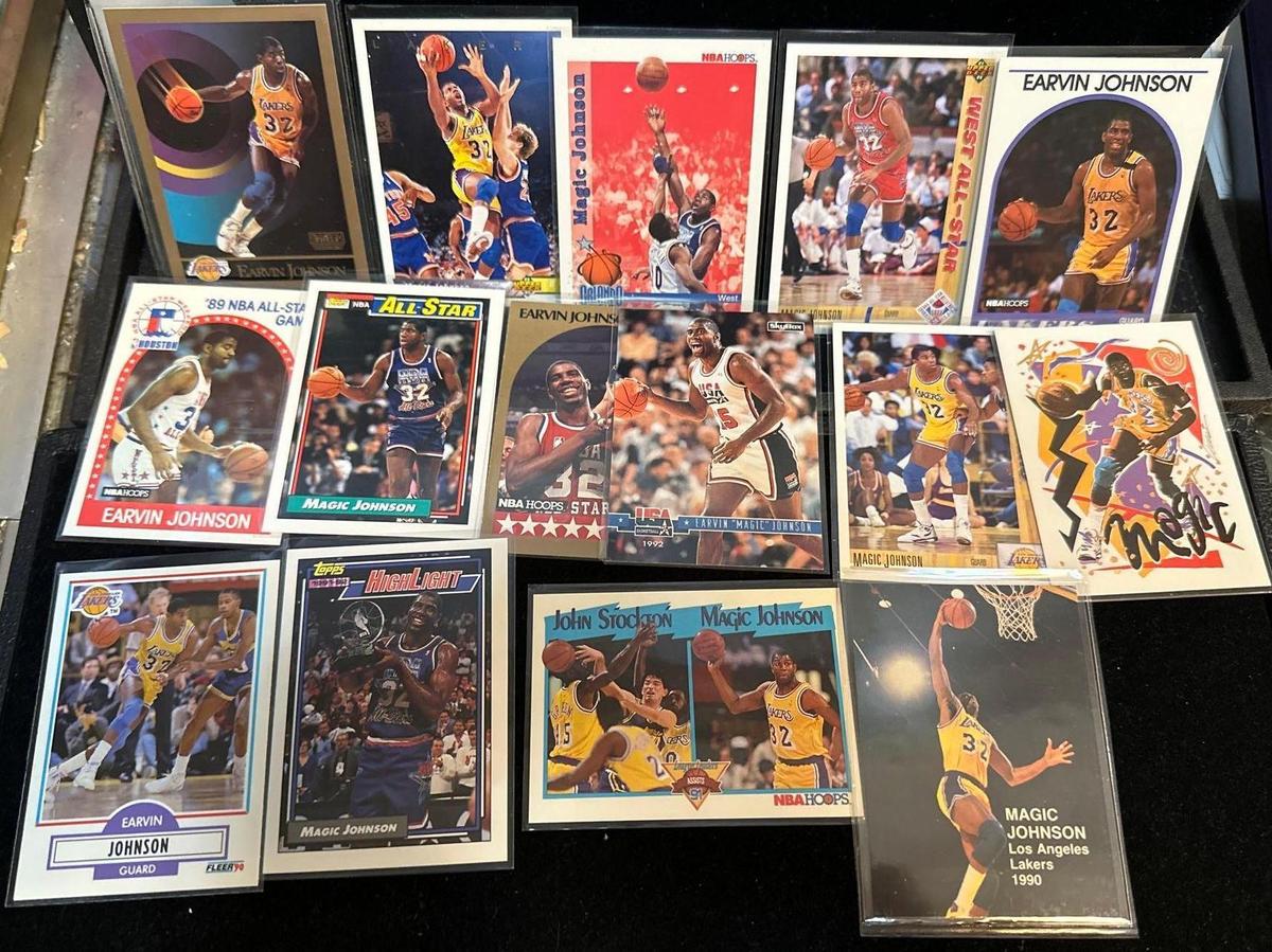 Magic Johnson Card Collection