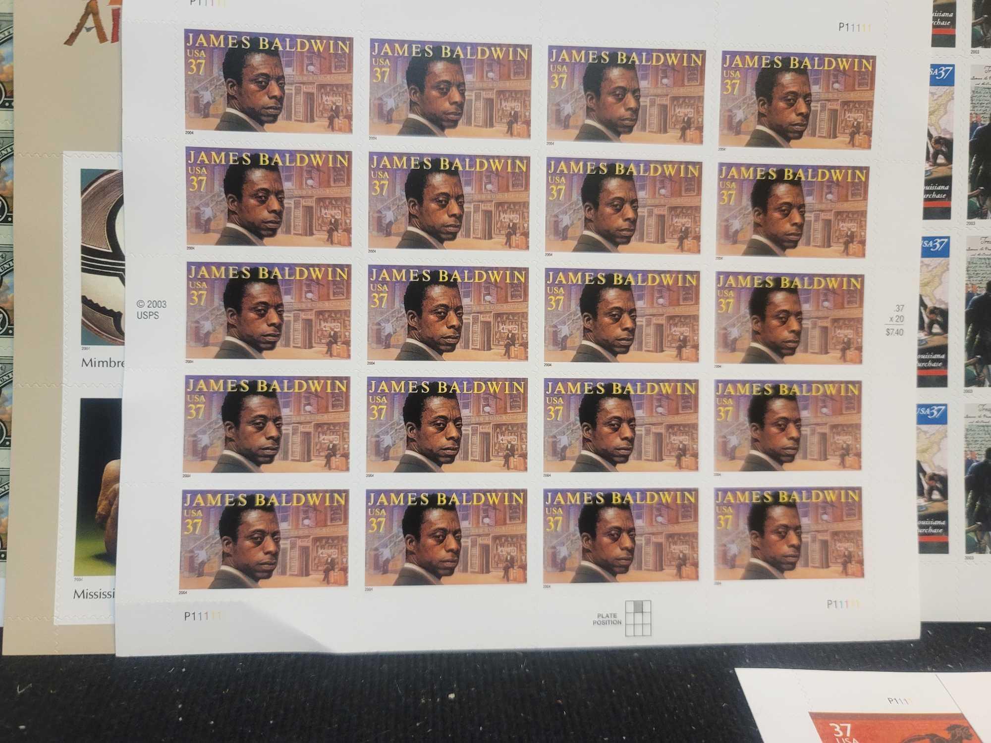 Unused U.S. Stamp Sheets