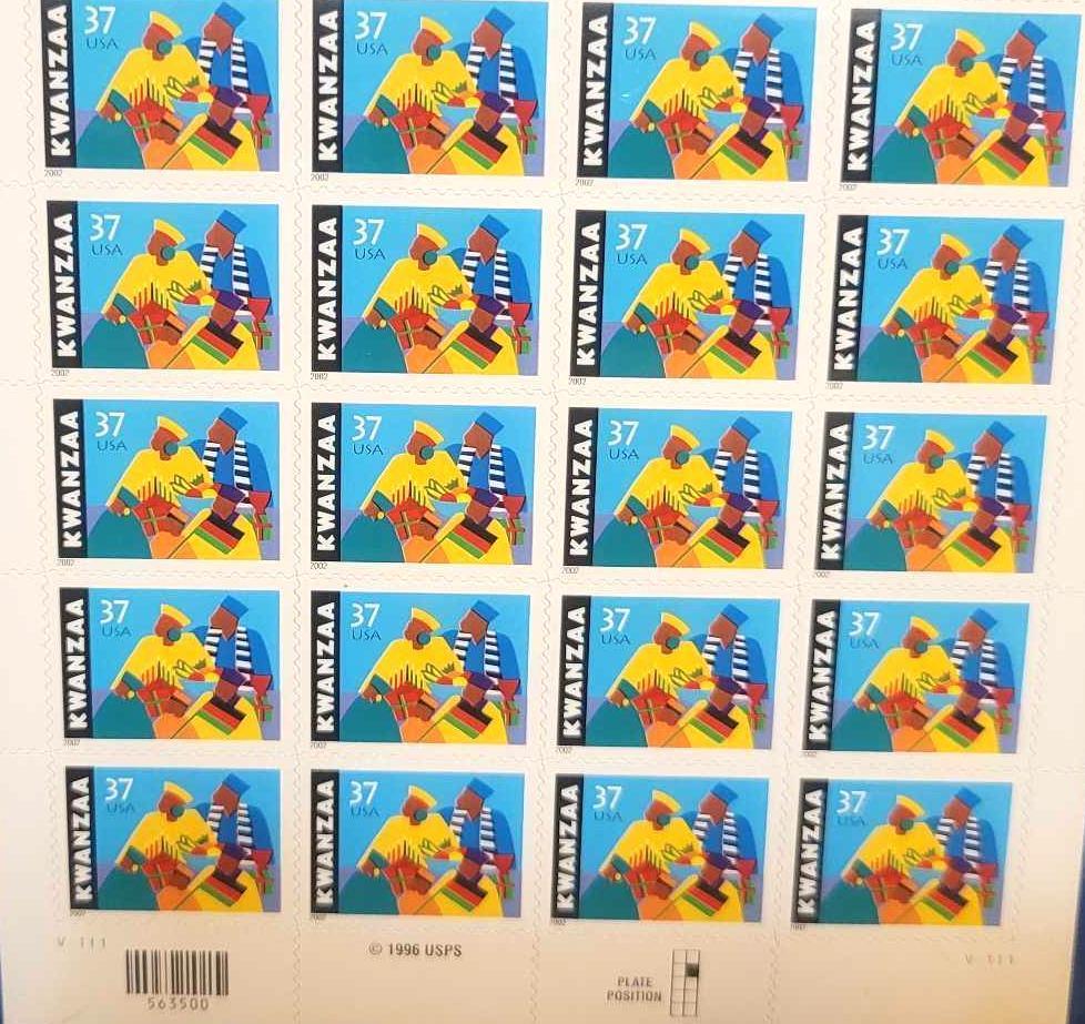 Unused U.S Stamp Sheets