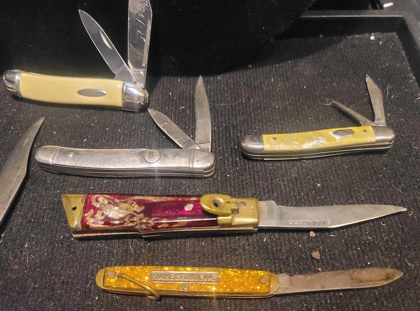 Vintage knife lot