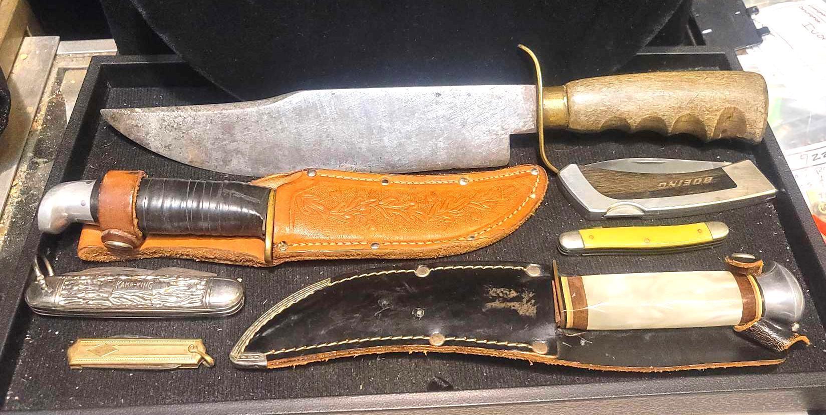 Collection of Old Knives