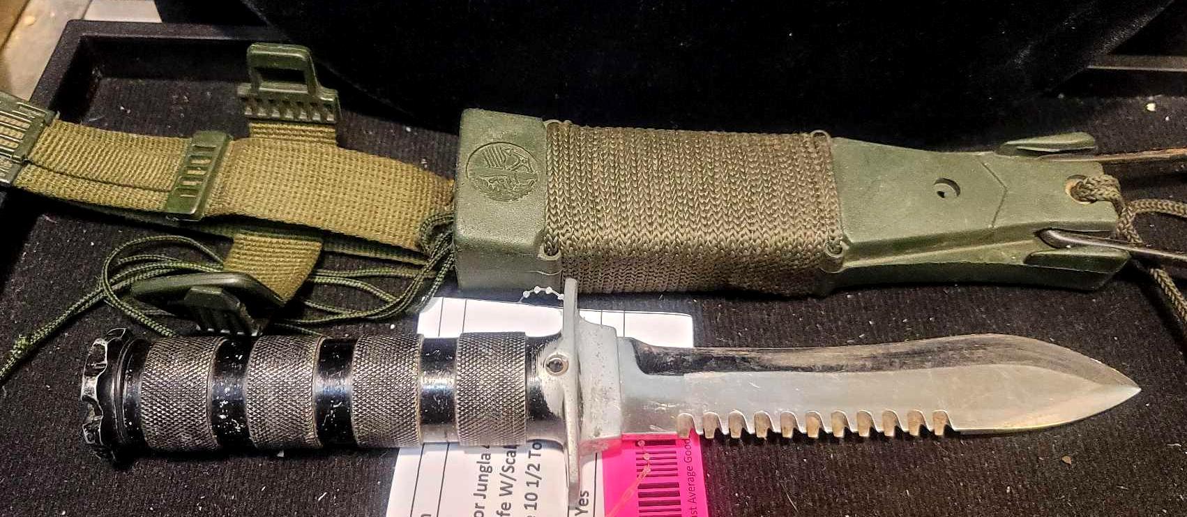 Vintage Aitor Jungle 463 Survival Knife