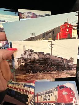 32 Railroad Post Cards