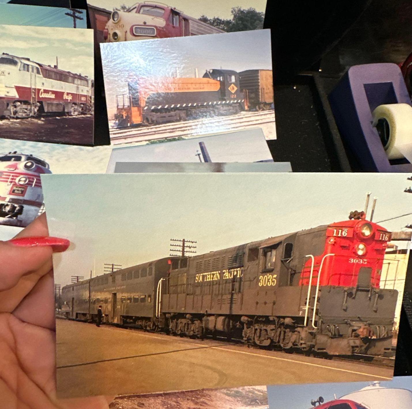 32 Railroad Post Cards