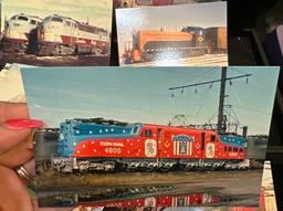 32 Railroad Post Cards