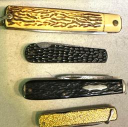 Vintage Pocket Knife Lot including Remington and others