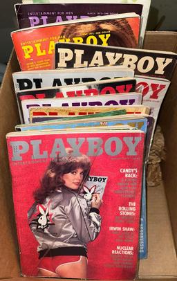15 Issues of 1970's Playboy Magazine