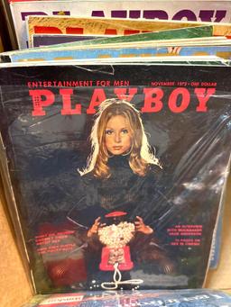 15 Issues of 1970's Playboy Magazine