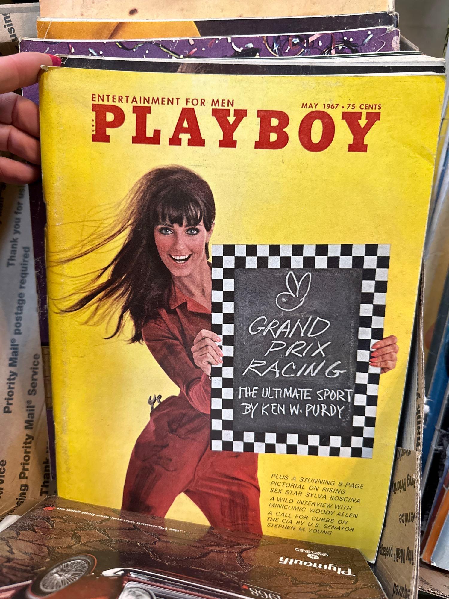 24 Issues of 1969, 1968, 1967 and 1976 Playboy Magazines