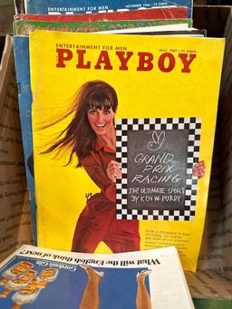 39 Issues of 1965-1969 Playboy Magazines