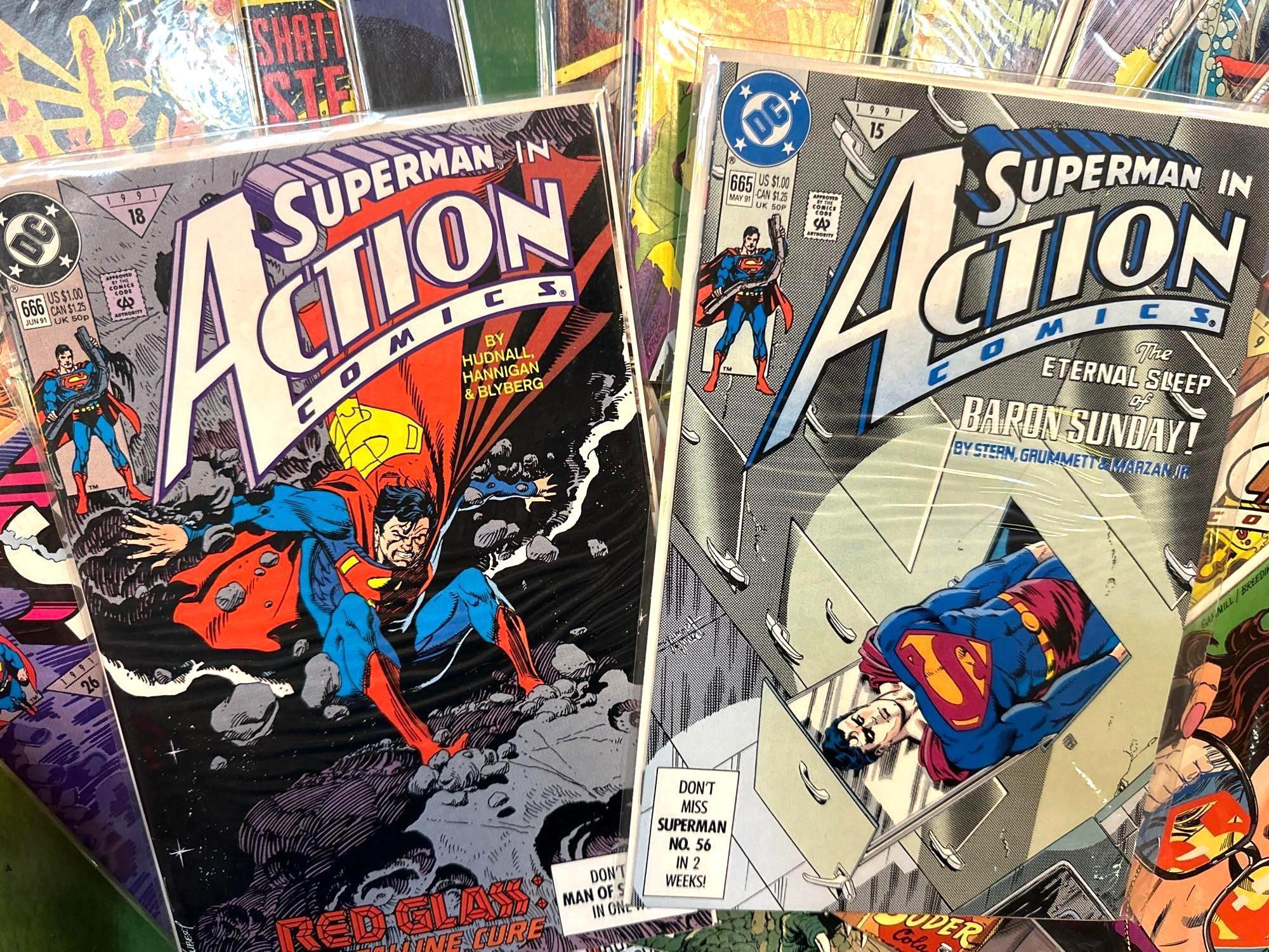 20 Action Comic books