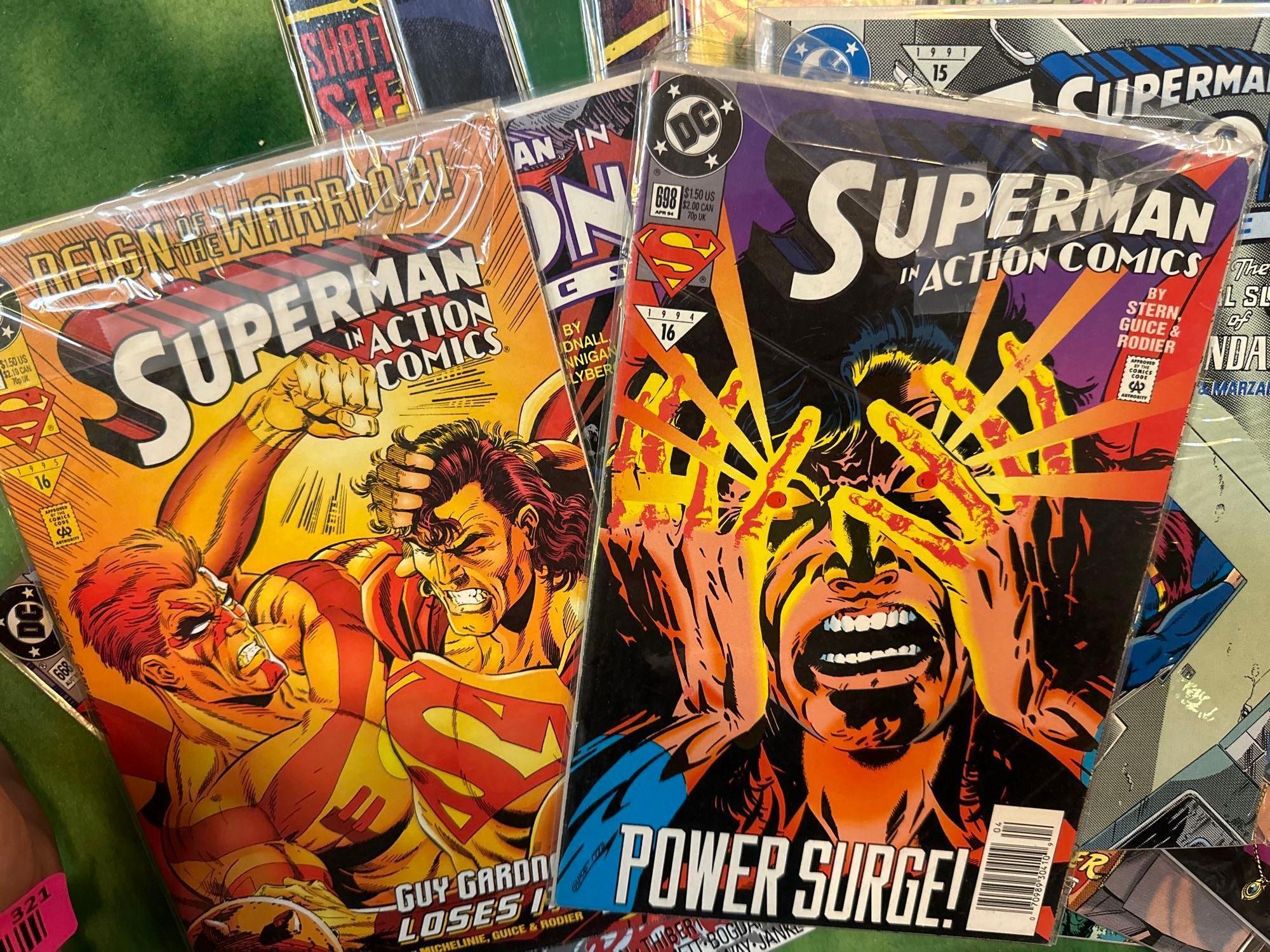20 Action Comic books
