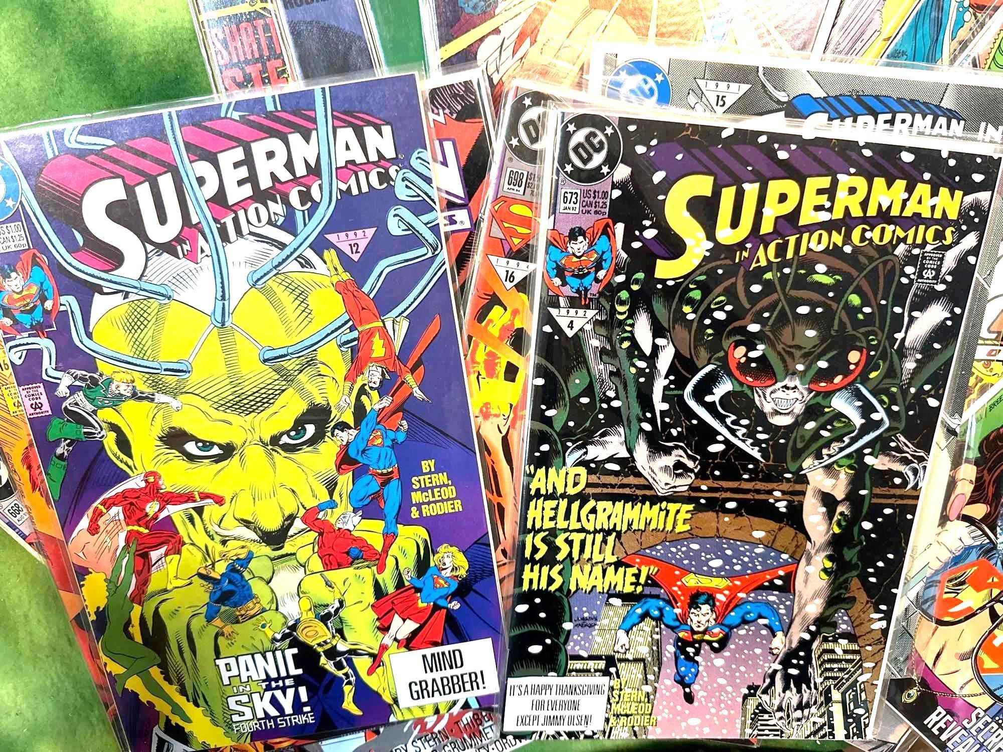 20 Action Comic books