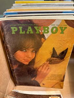 15 Issues of 1960's Playboy Magazine