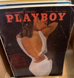 15 Issues of 1960's Playboy Magazine