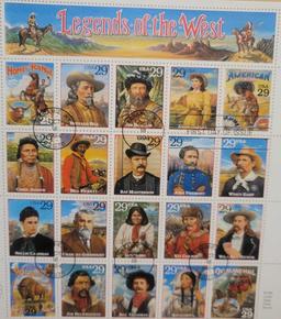 Unused U.S. Stamp Sheets