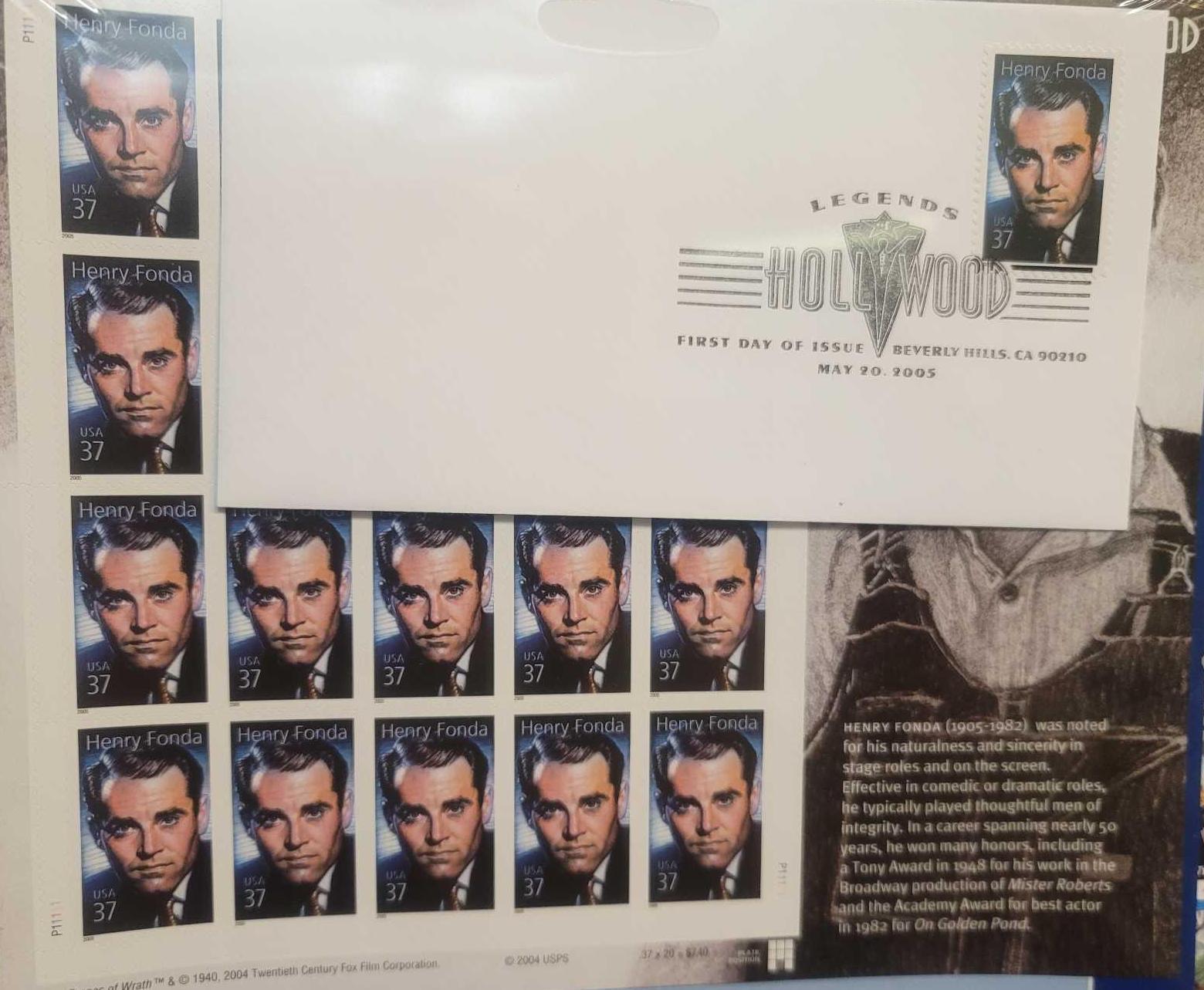 Unused U.S. Stamp Sheets