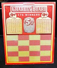 Charley Peg Board Game- New Old Stock about 1950-1976