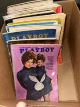 16 Issues Of Playboy Magazine 1970's