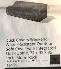Duck Covers Patio Sofa Cover 77x35x35- New Out of Box