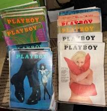 14 issues of 1967 and 1969 Playboy Magazine