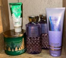New Bath & Body works- Candle, Shower Gel and Body Cream