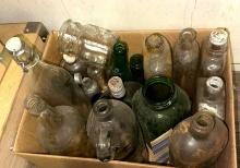 Lot of Vintage/Antique Glass Bottles