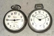 2 Westclox Pocket Watches- Scotty and Pocket Ben