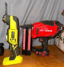 Ryobi Multi-Tool and Craftsman 18 Ga Nail Gun- No Batteries