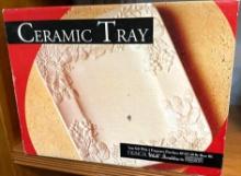 NIB Ceramic Tray 11" x 14 3/4"