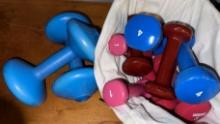 Lot of Small Dumbells- for a Good Workout