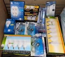 Assorted New Light Bulbs