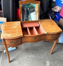 Vintage "Powder Table" Vanity 42" x 30"