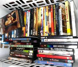 50+ DVDs