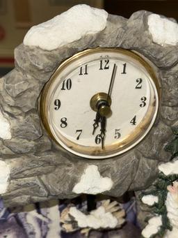 Wolf Family Pendulum Clock