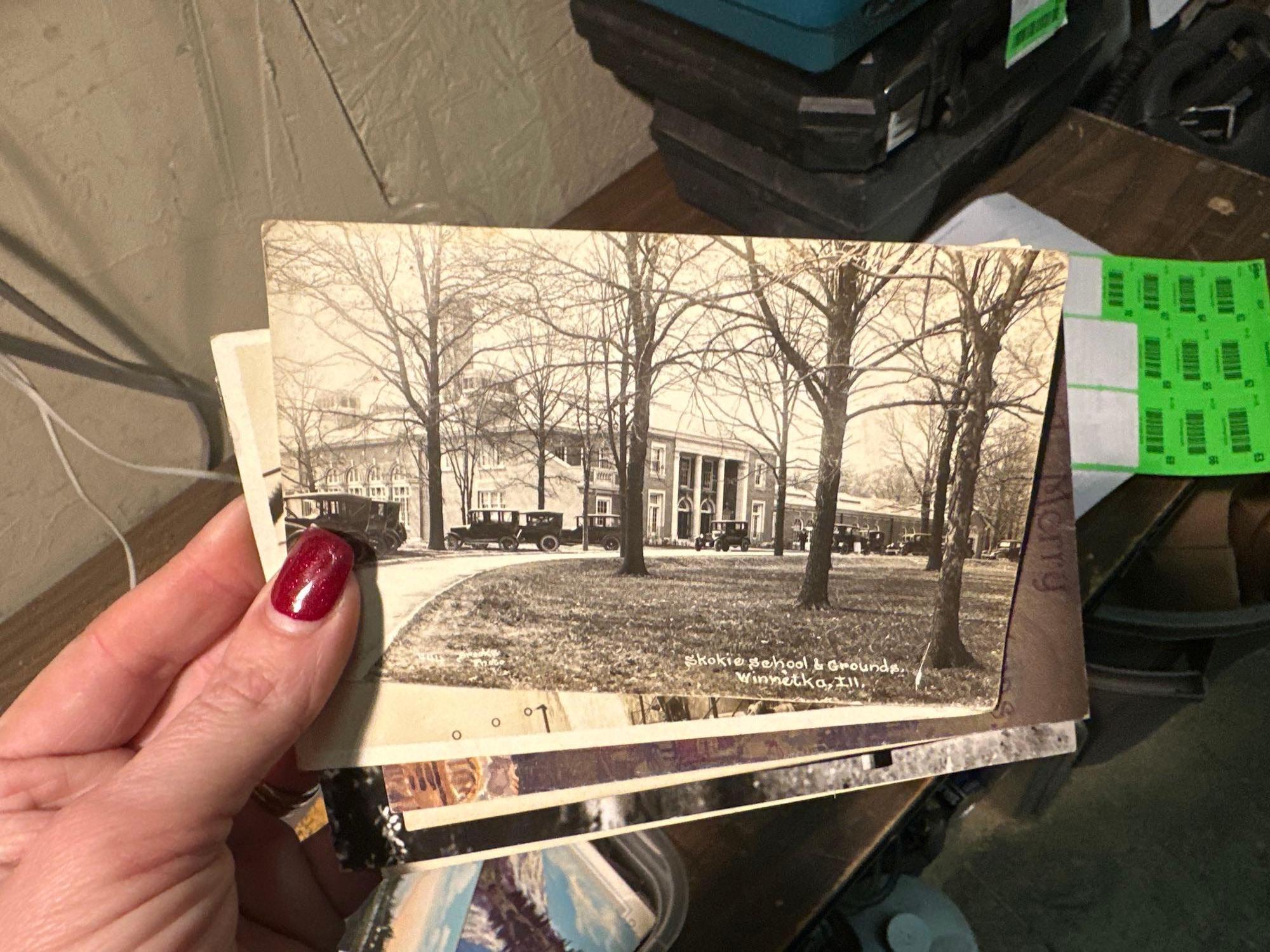 70+ Vintage Post Cards- some have been Mailed with Stamps