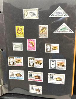 Binder of US Postage Stamps all in Protective Sleeves