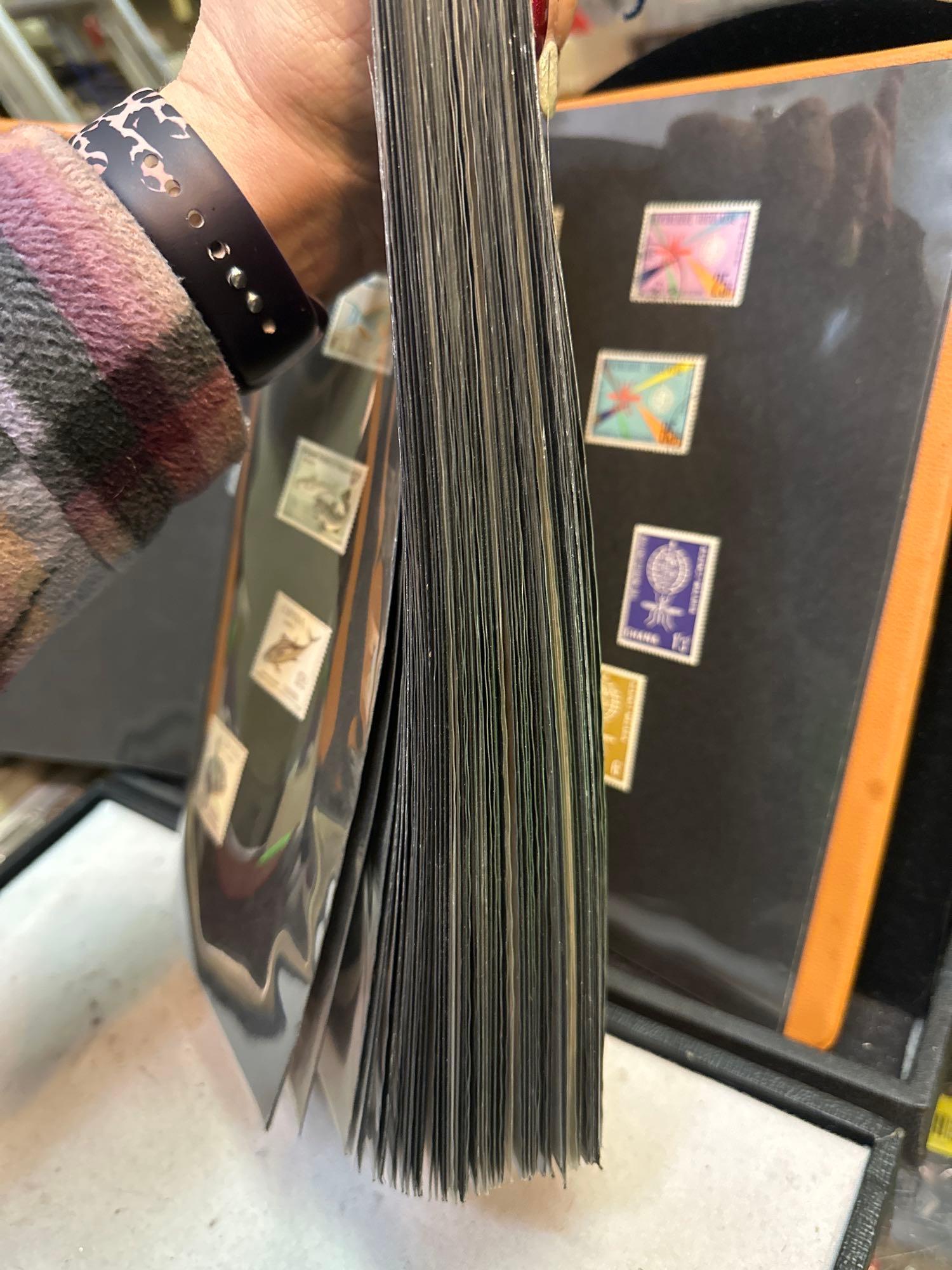 Binder of US Postage Stamps all in Protective Sleeves