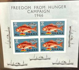 Binder of US Postage Stamps all in Protective Sleeves